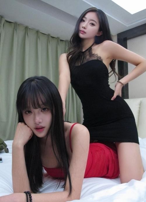 在南京玩的这对姐妹花